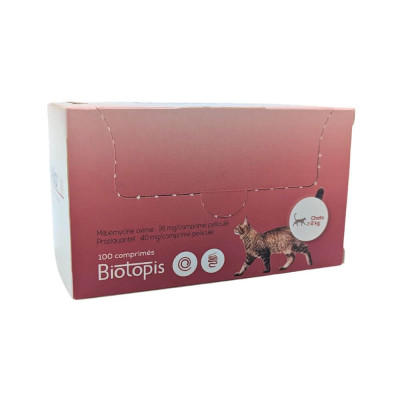 Vermifuge pour chat - Traitement anti vers - Milbelio chats
