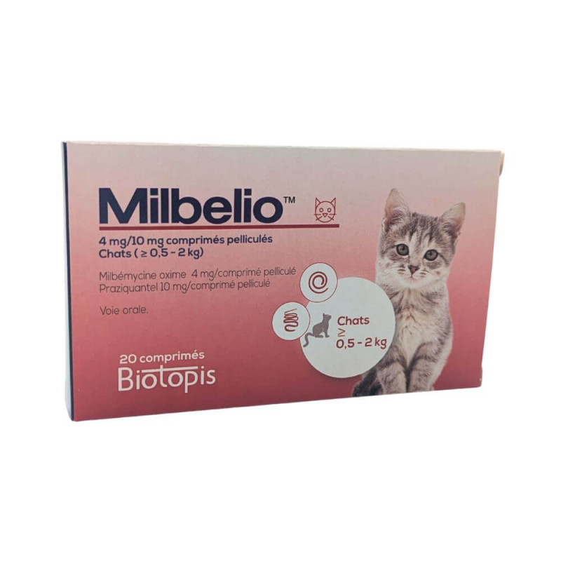 Vermifuge pour chats et chatons - Anti vers ronds et plats